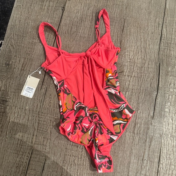 Maaji Coral Lava Reversible One Piecee Swimsuit. - Picture 2 of 4